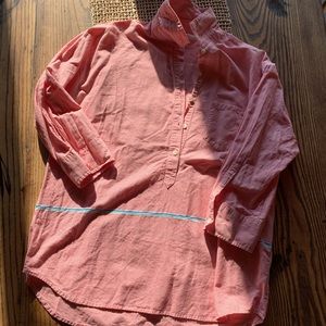 J.Crew half button up